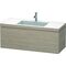 Duravit Waschtischunterbau L-CUBE m WT Vero Air 500x1200x480mm 1 HL pi sil