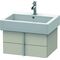 Duravit Waschtischunterbau VERO 431x550x298mm taupe