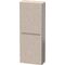 Duravit Halbhochschrank X-LARGE 238x500x1320mm Ans links eiche kaschmir