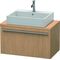 Duravit Konsolenunterschrank X-LARGE 440x800x478mm europäische eiche