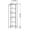 Duravit Hochschrank BRIOSO individual 2010x520x359mm Gri chr Ans links leinen