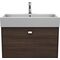 Duravit Waschtischunterbau BRIOSO Gri chrom 442x784x459mm kastanie dunkel