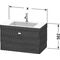 Duravit Waschtischunterbau BRIOSO 502x800x480mm WT Vero Air o HL taupe