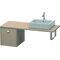 Duravit Konsolenunterschrank BRIOSO Griff chrom 442x420x550mm leinen