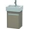 Duravit Waschtischunterbau Ketho 320x400x550mm Anschlag links leinen