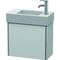 Duravit Waschtischunterbau XSQUARE 397x484x240mm Türansch li we seidenmatt