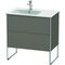 Duravit Waschtischunterbau XSQUARE 832x810x478mm Be li fla grey seidenmatt