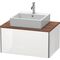 Duravit Waschtischunterbau XSQUARE 400x1000x548mm cappuccino hochglanz