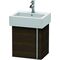 Duravit Waschtischunterbau VERO 311x400x428mm Ans li nussbaum gebürstet