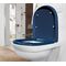 V&B WC-Sitz ViCare Scharn a ES SC Funktion blau AntiBac