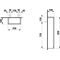 Laufen Hängeschrank LAUFEN PRO kl 350x850x180mm Scharnier links graphit