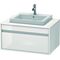 Duravit Waschtischunterbau KETHO 550x800x426mm weiß hochglanz