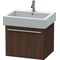 Duravit Waschtischunterbau X-LARGE 443x550x448mm flannel grey hochglanz