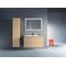 Duravit Hochschrank L-CUBE 400x243x1760mm Ans li mediterrane eiche