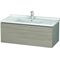 Duravit Waschtischunterbau L-CUBE 469x1020x408mm pine silver