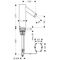 Elektronik-Waschtischmischer AXOR STARCK DN 15 Batt-Betr 6 V m Temp.reg. bru bro