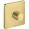 Thermostat AXOR CITTERIO M UP 59 l/min Highflow brushed brass