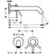 HG Einhebel-Waschtischmischer Tecturis S UP f Wd-mon Ausladung 225mm mattschwarz