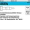 Einbauzubehör R 88334 Spindel/Vorspannpatrone M8x 1 Stahl 1 Stück AMECOIL