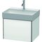 Duravit Waschtischunterbau XSQUARE 397x584x460mm weiß matt