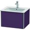 Duravit Waschtischunterbau XSQUARE 400x610x478mm aubergine seidenmatt