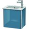 Duravit Waschtischunterbau XSQUARE 400x410x289mm Türansch li St Bl hgl