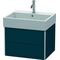 Duravit Waschtischunterbau XSQUARE 397x584x460mm nachtblau seidenmatt