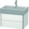 Duravit Waschtischunterbau XSQUARE 397x684x460mm weiß matt