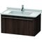 Duravit Waschtischunterbau X-LARGE 468x800x448mm kastanie dunkel