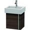 Duravit Waschtischunterbau VERO 311x400x428mm Ans links kastanie dunkel