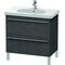 Duravit Waschtischunterbau X-LARGE 800x470x668mm eiche dunkel gebürstet