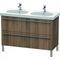 Duravit Waschtischunterbau X-LARGE 1150x470x668mm nussbaum natur