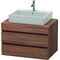 Duravit Konsolenunterschrank DURASTYLE 512x800x548mm nussbaum natur