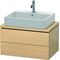 Duravit Konsolenunterschrank L-CUBE 400x720x477mm mediterrane eiche