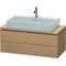 Duravit Konsolenunterschrank L-CUBE 400x1020x477mm europäische eiche