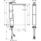 Einhebel-Waschtischmischer 280 AXOR EDGE m AG polished gold optic Diamantschliff