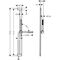 HG Brauseset Pulsify S 1 jet Bsta 900mm EcoSmart mattweiß