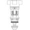 OV Strangregulierventil-Oberteil f Hydrocontrol und Hydrocontrol F DN 25