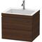 Duravit Waschtischset L-CUBE 600x480mm 2 Schubk 1 HL we ma ES Ah Mi.