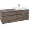 V&B Waschtischunterschrank COLLARO 140x54,8x50cm WT re Stone Oak