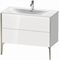 Duravit Waschtischunterbau XVIU 1010x831x480mm 2 Au Pro sw ma we s-matt