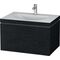 Duravit Möbelwaschtisch DARLING NEW 800x540mm ohne Überlauf 1 Hahnloch taupe