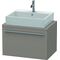 Duravit Konsolenunterschrank X-LARGE 440x700x478mm basalt matt