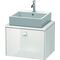 Duravit Konsolenunterschrank BRIOSO Griff chrom 442x620x480mm leinen