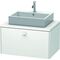 Duravit Konsolenunterschrank BRIOSO Griff Frontfarbe 442x820x550mm weiß matt