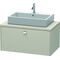 Duravit Konsolenunterschrank BRIOSO Griff chrom 442x920x550mm taupe matt